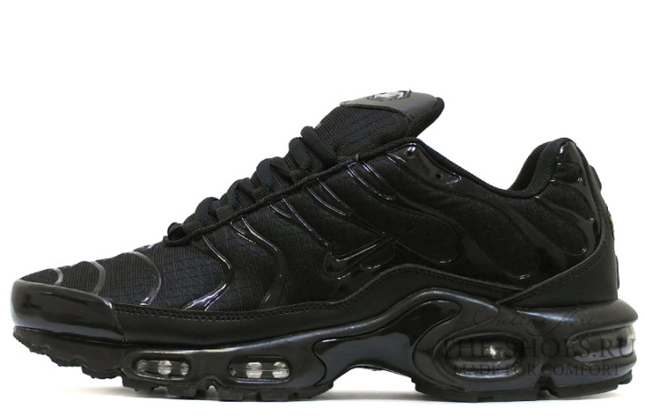 Кроссовки Nike Air Max TN Plus Black stern classic 604133-050 черные