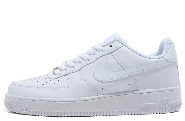 Кроссовки Nike Air Force 1 Low Pure White Leather CW2288-111 белые, кожаные