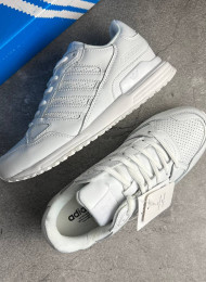 Кроссовки Adidas ZX 750 White Leather живое фото 2