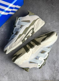 Кроссовки Adidas Niteball White Orbit Green Magic Lime живое фото 1